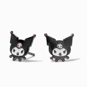 Kuromi Sterling Silver Enamel Stud Earrings